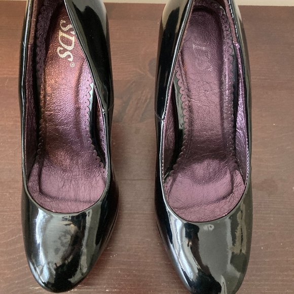 SDS Black Patent Stiletto 39 (8.5 US) - Picture 4 of 11
